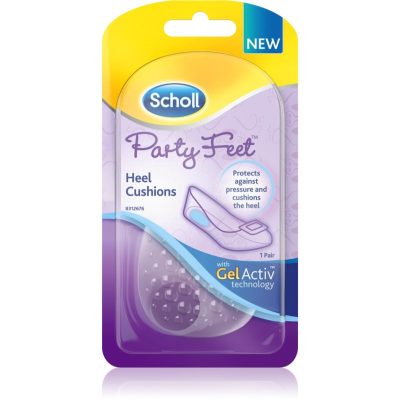 Scholl Party Feet Heel Cushions gelové polštářky pod patu 1 pár - parfo.cz