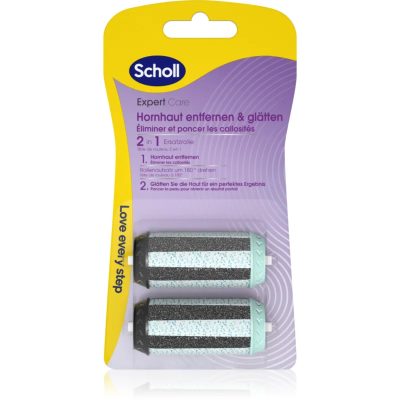 Scholl Velvet Smooth náhradní hlavice do elektrického pilníku na chodidla 2 ks - parfo.cz