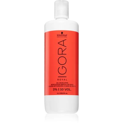 Schwarzkopf Professional IGORA Royal aktivační emulze 3% 10 Vol. 3% / 10 Vol. 1000 ml - parfo.cz