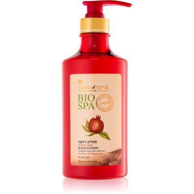 Sea of Spa Bio Spa Pomegranate sprchový a koupelový krém s minerály z Mrtvého moře s vůní Pomegranate 780 ml - parfo.cz