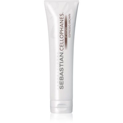 Sebastian Professional Cellophanes maska navracející lesk barveným vlasům Espresso Brown 300 ml - parfo.cz
