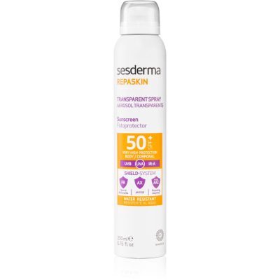 Sesderma Repaskin transparentní sprej na opalování SPF 50+ 200 ml - parfo.cz