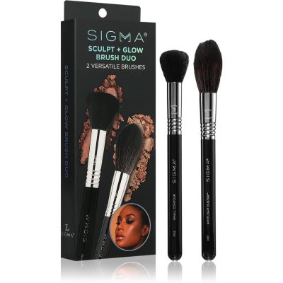 Sigma Beauty Brush Duo Beauty Sculpt + Glow sada štětců pro dokonalý vzhled - parfo.cz