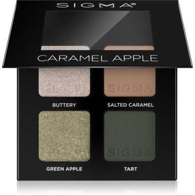 Sigma Beauty Quad paletka očních stínů odstín Caramel Apple 4 g - parfo.cz