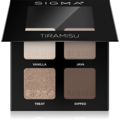 Sigma Beauty Quad paletka očních stínů odstín Tiramisu 4 g - parfo.cz