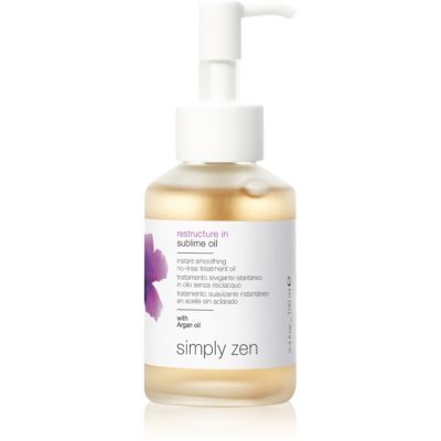 Simply Zen Restructure In vyhlazující olej pro suché a poškozené vlasy 100 ml - parfo.cz