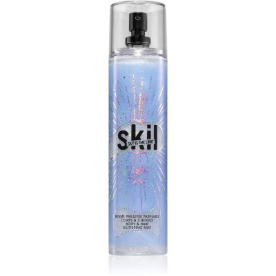 Skil Night Call Night Fever sprej na tělo a vlasy se třpytkami 250 ml - parfo.cz