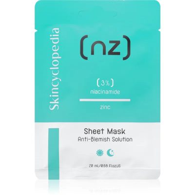 Skincyclopedia Anti-Blemish plátýnková maska 20 ml - parfo.cz