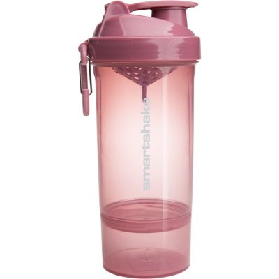 Smartshake Original2GO ONE sportovní šejkr + zásobník barva Deep Rose Pink 800 ml - parfo.cz