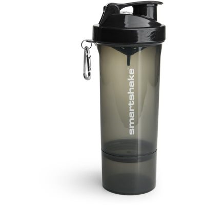 Smartshake Slim sportovní šejkr + zásobník barva Black 500 ml - parfo.cz