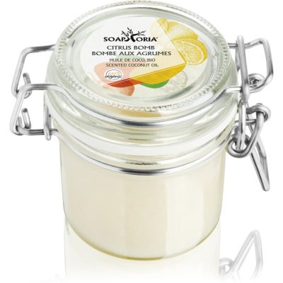 Soaphoria Citrus Bomb bio kokosový olej na obličej a tělo 125 ml - parfo.cz