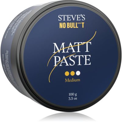 Steve's Hair Paste Medium stylingová pasta pro muže Sandalwood 100 g - parfo.cz