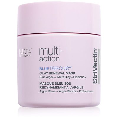 StriVectin Multi-Action Blue Rescue Clay Renewal Mask čisticí jílová pleťová maska s hydratačním účinkem 94 g - parfo.cz
