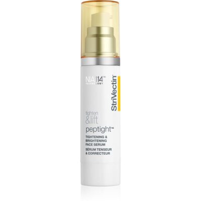 StriVectin Tighten & Lift Peptight™ Tightening & Brightening Face Serum liftingové zpevňující sérum pro sjednocení barevného tónu pleti 50 ml - parfo.cz