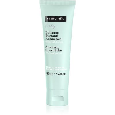 Suavinex Baby Aromatic Chest Balm balzám na hrudník pro uvolnění hlenů 50 ml - parfo.cz