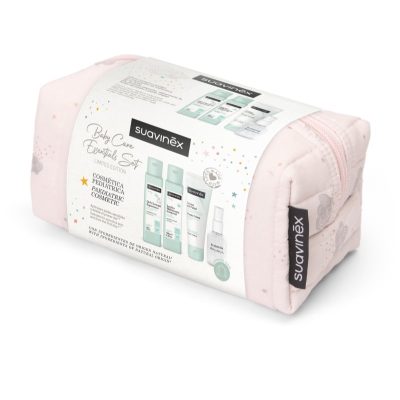 Suavinex Baby Care Essentials Set Pink cestovní sada pro děti - parfo.cz