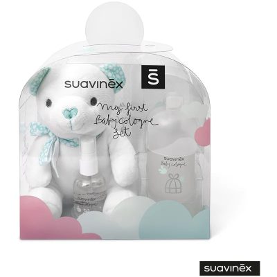 Suavinex Baby Cologne My First Baby Cologne Set dárková sada pro děti od narození - parfo.cz