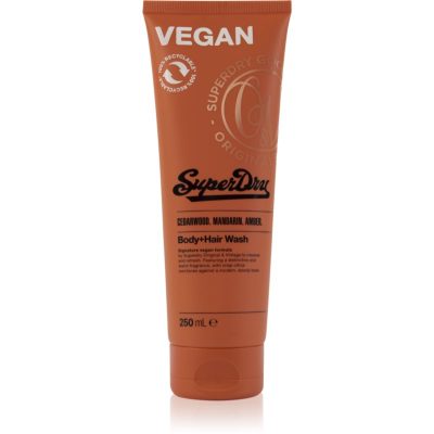 Superdry Cedarwood. Mandarin. Amber. sprchový gel na tělo a vlasy pro muže 250 ml - parfo.cz