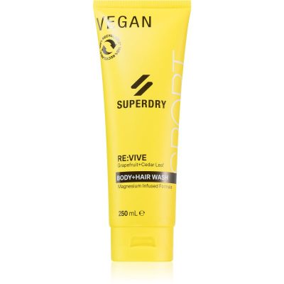 Superdry RE:vive sprchový gel na tělo a vlasy pro muže 250 ml - parfo.cz