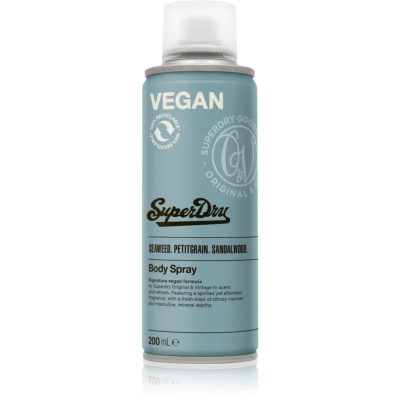 Superdry Seaweed. Petitgrain. Sandalwood. tělový sprej pro muže 200 ml - parfo.cz