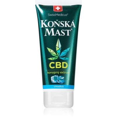 SwissMedicus Koňská mast s CBD chladivá mast 200 ml - parfo.cz