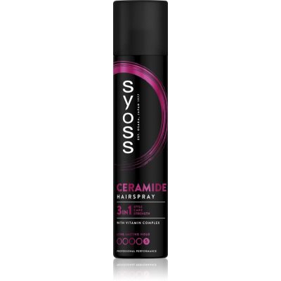 Syoss Ceramide Complex lak na vlasy s extra silnou fixací 300 ml - parfo.cz