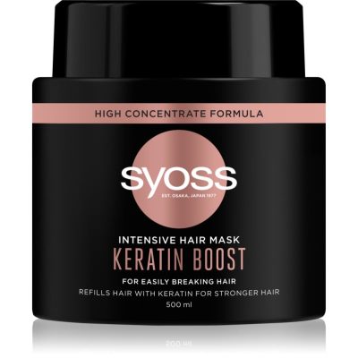 Syoss Keratin keratinová maska na vlasy 500 ml - parfo.cz