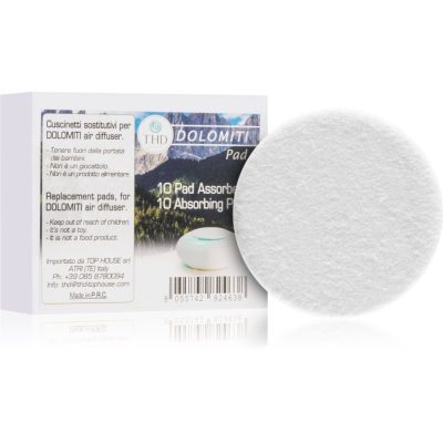 THD Dolomiti Air Absorbing Pads náplň do elektrického difuzéru Dolomiti Air Portable 10 ks - parfo.cz
