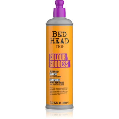 TIGI Bed Head Colour Goddess olejový šampon pro barvené a melírované vlasy 400 ml - parfo.cz