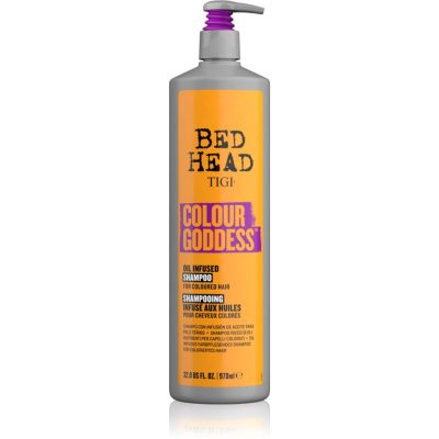 TIGI Bed Head Colour Goddess olejový šampon pro barvené a melírované vlasy 970 ml - parfo.cz