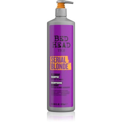 TIGI Bed Head Serial Blonde obnovující šampon pro blond vlasy 970 ml - parfo.cz