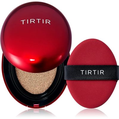 TIRTIR Mask Fit Red Cushion Mini dlouhotrvající make-up v houbičce s vysokou UV ochranou odstín 21W Natural Ivory 4.5 g - parfo.cz