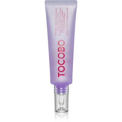 TOCOBO Collagen Brightening Eye Gel Cream protivráskový oční krém redukující otoky a tmavé kruhy s levandulí 30 ml - parfo.cz