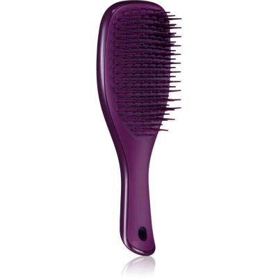 Tangle Teezer Mini Ultimate Detangler Midnight Plum malý plochý kartáč na rovné a kudrnaté vlasy 1 ks - parfo.cz