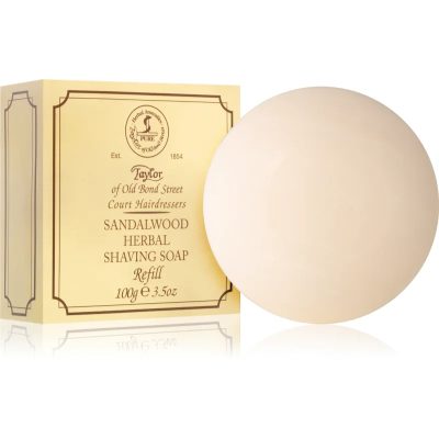 Taylor of Old Bond Street Sandalwood mýdlo na holení náhradní náplň 100 g - parfo.cz
