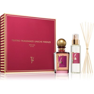 Teatro Fragranze Luxury Collection Rose Oud dárková sada - parfo.cz