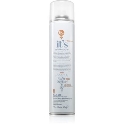 Tecna It's Creative Style Super Hold Invisible Spray lak na vlasy se silnou fixací 400 ml - parfo.cz