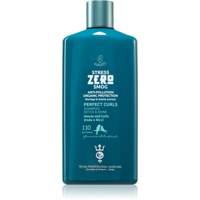 Tecna Zero Perfect Curls hydratační šampon pro vlnité a kudrnaté vlasy 400 ml - parfo.cz