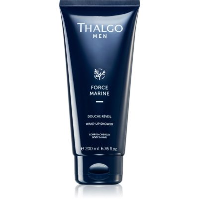 Thalgo Force Marine Wake-Up Shower povzbuzující sprchový gel na tělo a vlasy pro muže 200 ml - parfo.cz