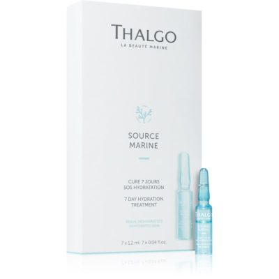 Thalgo Source Marine 7 Day Hydration Treatment 7denní regenerační kúra pro intenzivní hydrataci pleti 7x1