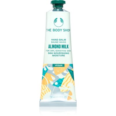 The Body Shop Almond Hand Balm Vegan krém na ruce s mandlovým mlékem 30 ml - parfo.cz