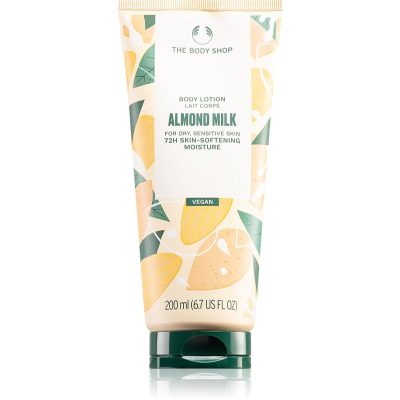 The Body Shop Almond Milk Body Lotion tělové mléko pro suchou a citlivou pokožku 200 ml - parfo.cz