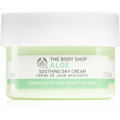 The Body Shop Aloe Soothing Day Cream zklidňující denní krém na obličej 50 ml - parfo.cz