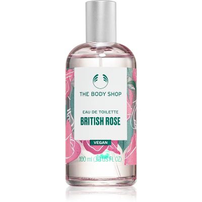 The Body Shop British Rose EDT toaletní voda s vůní květin pro ženy 100 ml - parfo.cz