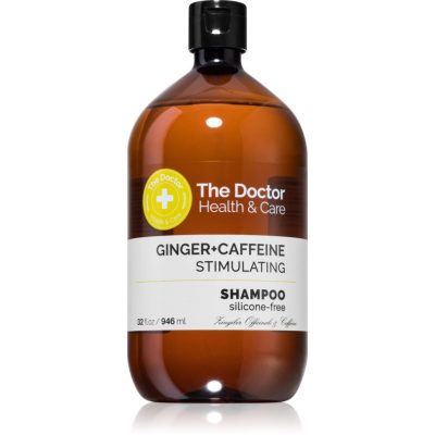 The Doctor Ginger + Caffeine Stimulating posilující šampon pro slabé vlasy s tendencí vypadávat s kofeinem 946 ml - parfo.cz