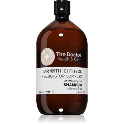 The Doctor Tar with Ichthyol + Sebo-Stop Complex šampon na seboroickou dermatitidu a závažné stavy lupů 946 ml - parfo.cz