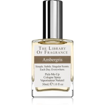 The Library of Fragrance Ambergris kolínská voda unisex 30 ml - parfo.cz
