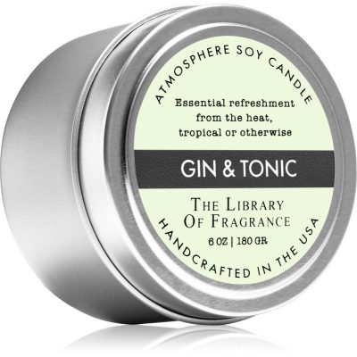 The Library of Fragrance Gin & Tonic vonná svíčka 180 g - parfo.cz