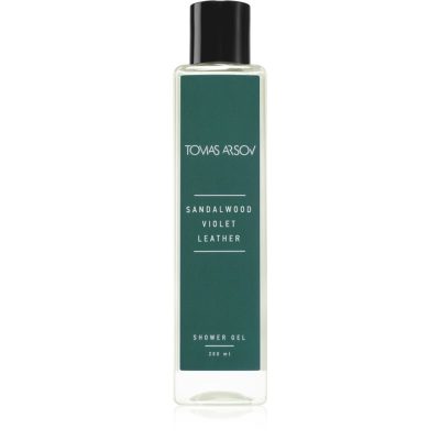 Tomas Arsov SANDALWOOD VIOLET LEATHER Shower gel hydratační sprchový gel 200 ml - parfo.cz
