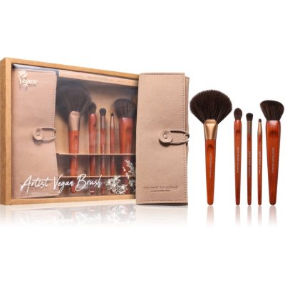 Too Cool For School Artist Vegan Brush Set sada štětců s pouzdrem - parfo.cz